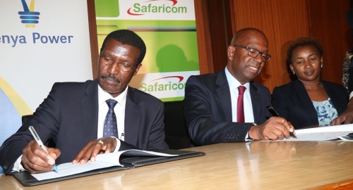 Kenya Power signs MOU with Safaricom